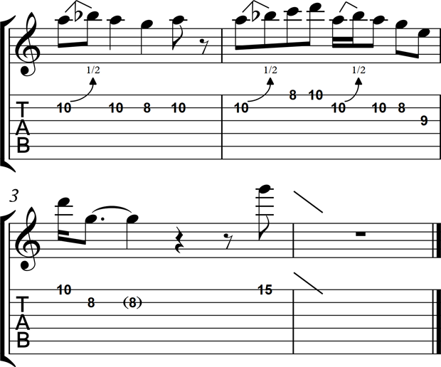 bb king guitar licks