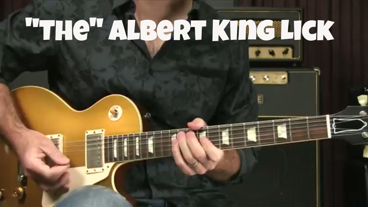 Blues Guitar Lesson - The Albert King Lick