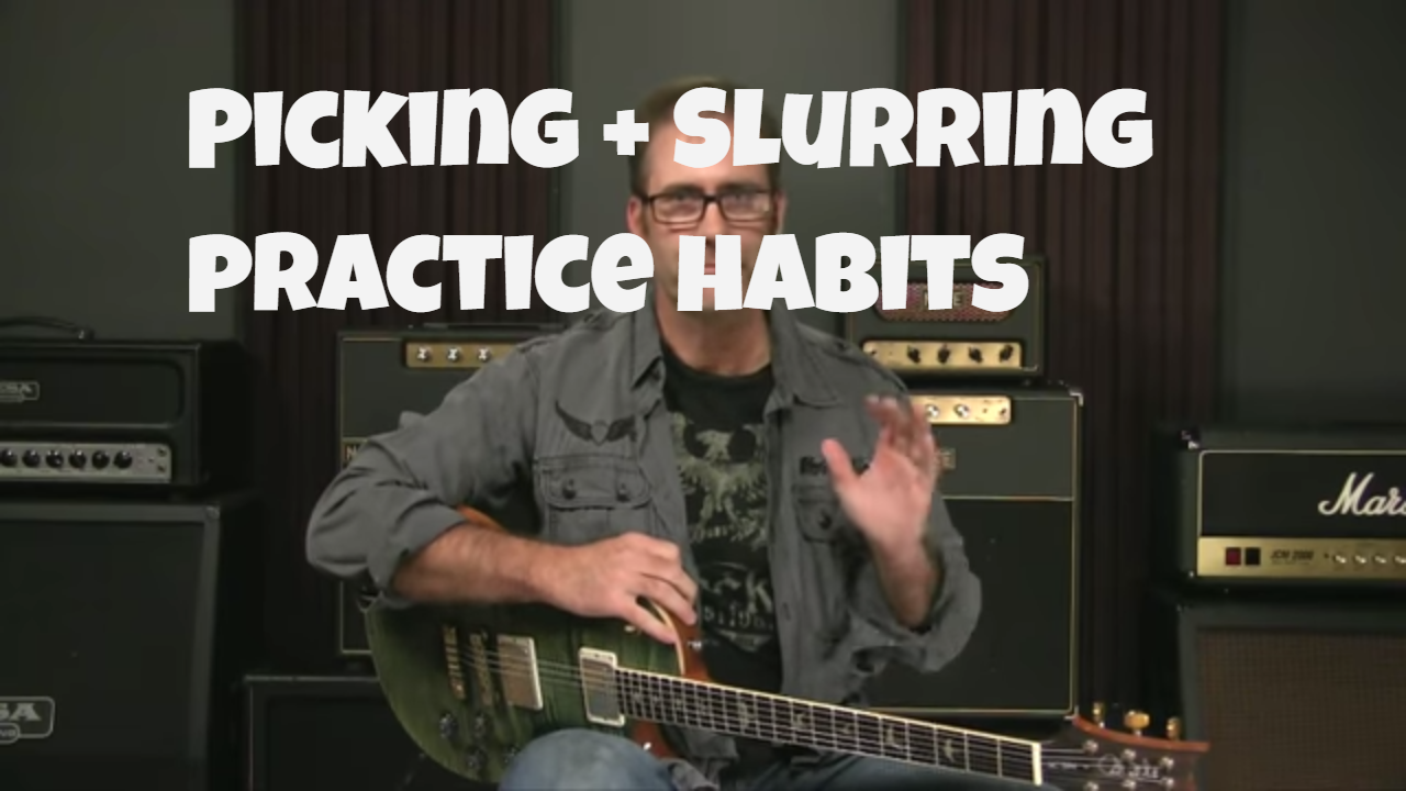 Picking Vs. Slurring In Practice