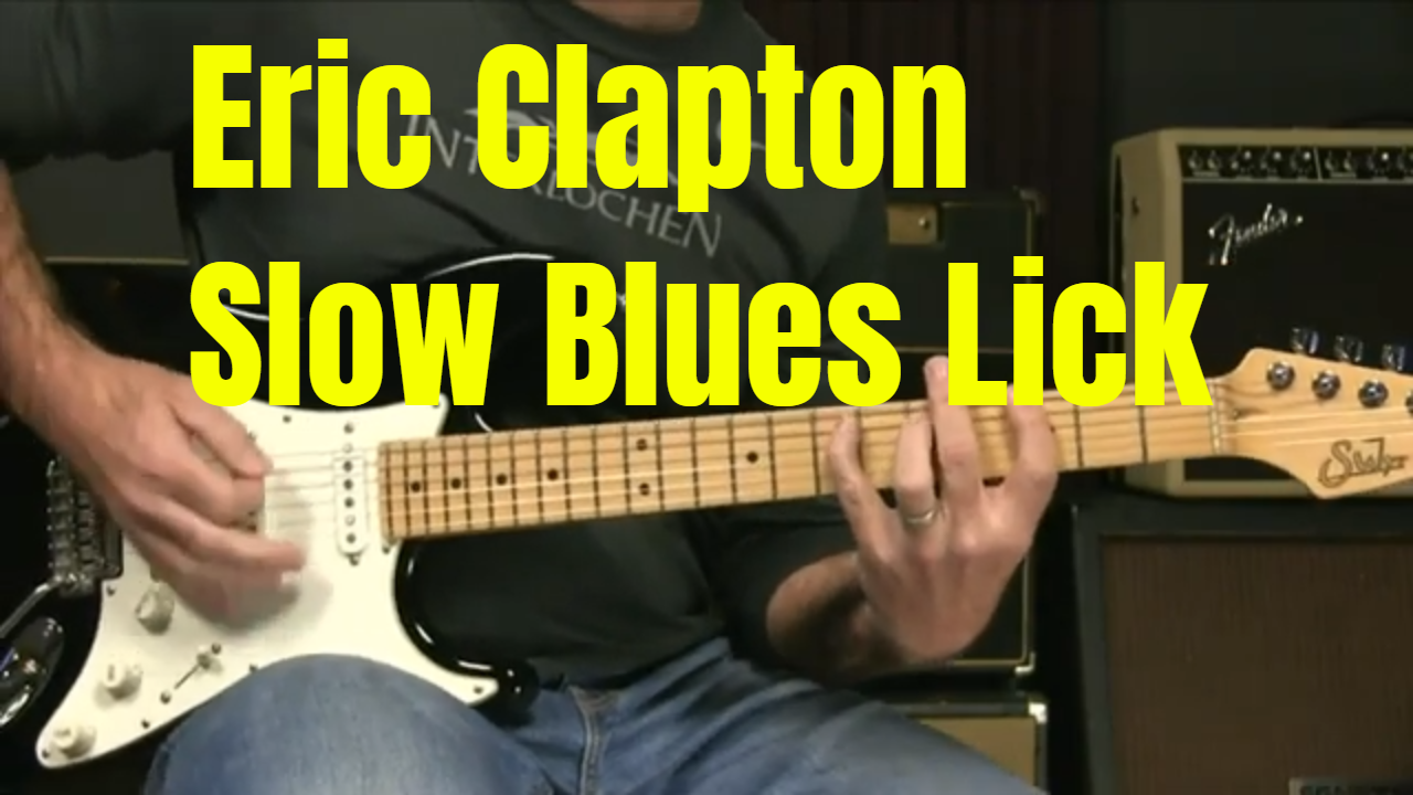 An EC Slow Blues Lick