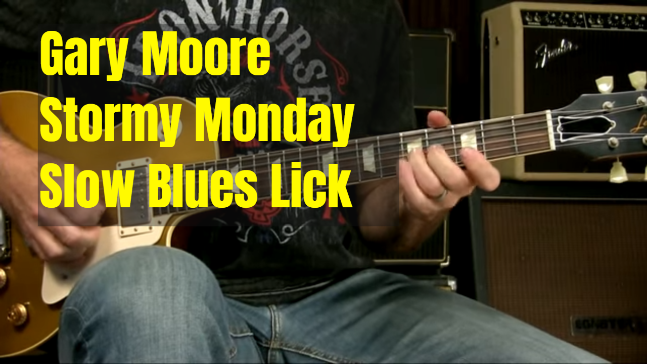 Gary Moore Stormy Monday Turnaround Lick