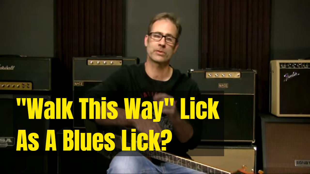 Turning A Classic Rock Lick Into A Blues Lick (Walk This Way)