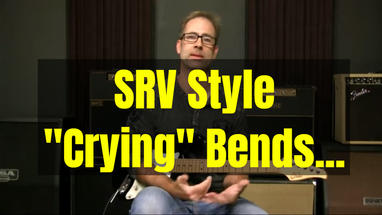 SRV Style “Crying” Bends