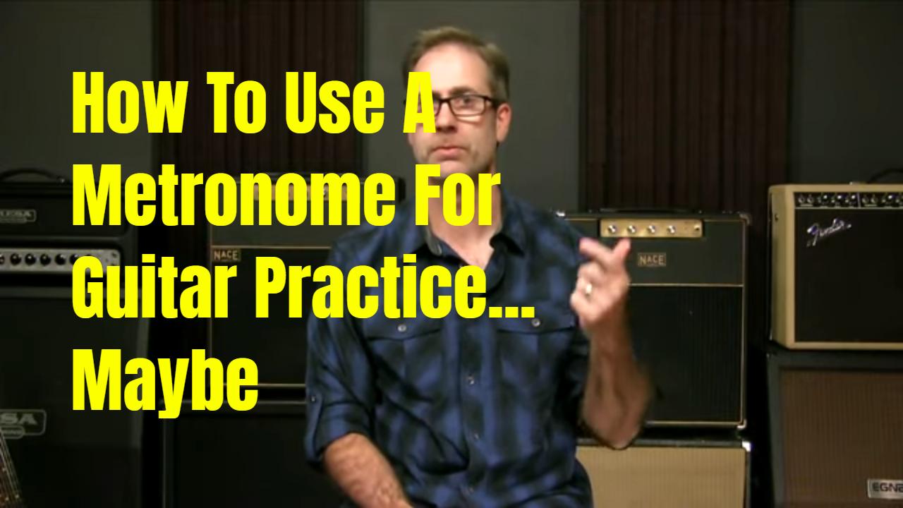 HOW and WHY to Use a Metronome  Guitar for Beginners 