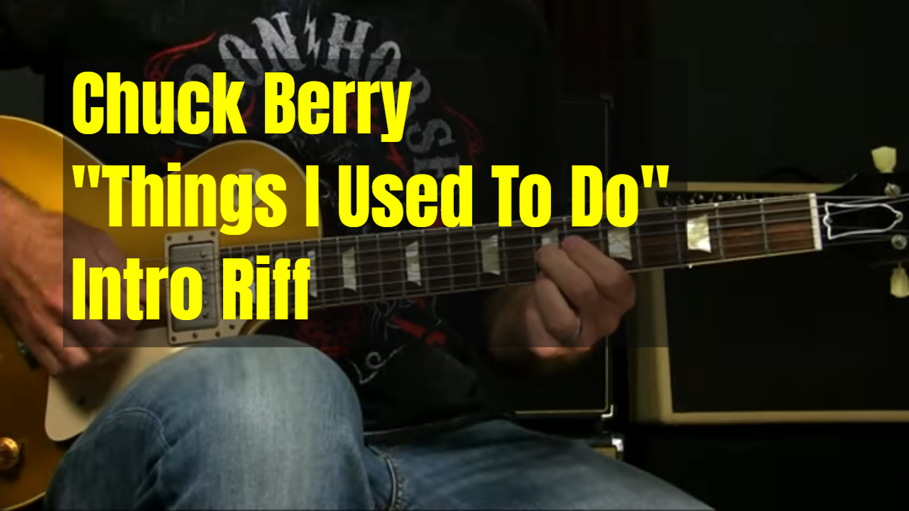 Chuck Berry’s Intro On “The Things I Used To Do”