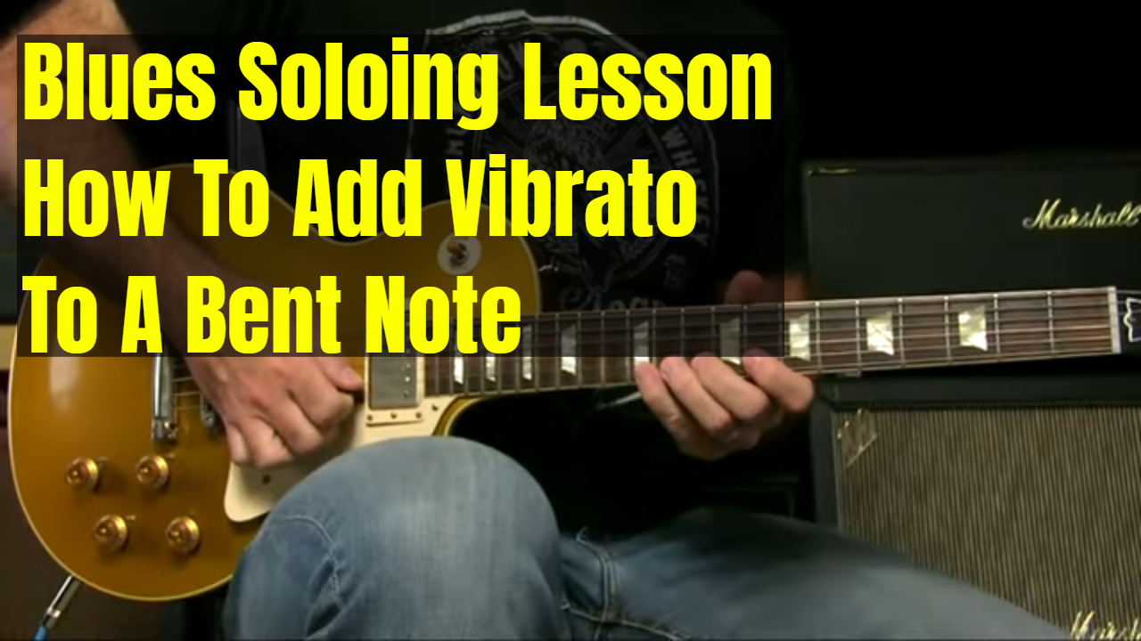 How To Add Vibrato To A Bent Note