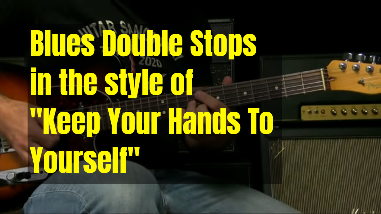 Double Stops a la “Keep Your Hands To Yourself”