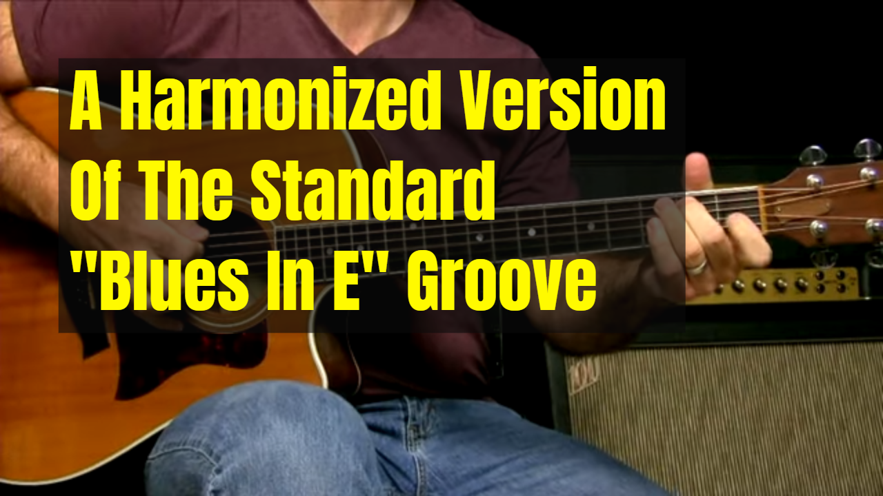Harmonized Blues In E Groove