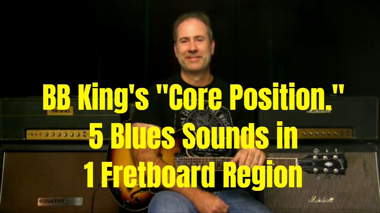 5 Blues Sounds From 1 Position