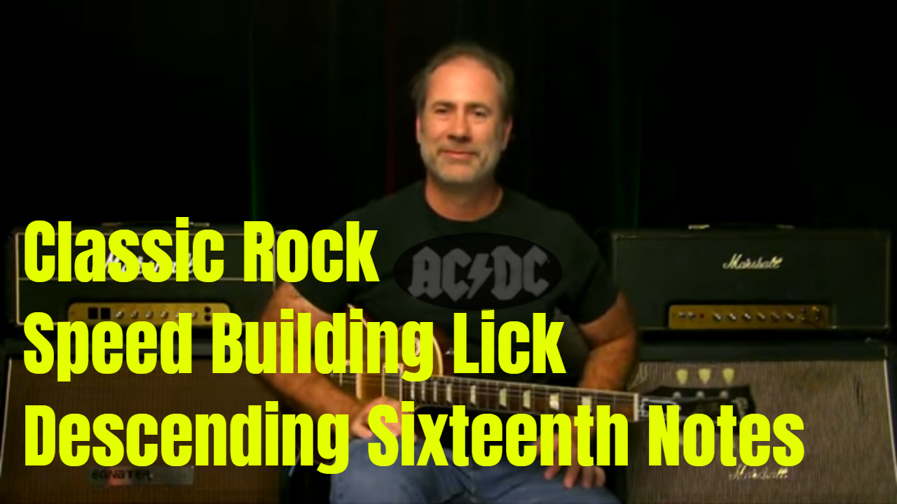 Descending Slurs And Sixteenth Notes Licks (CRSB)