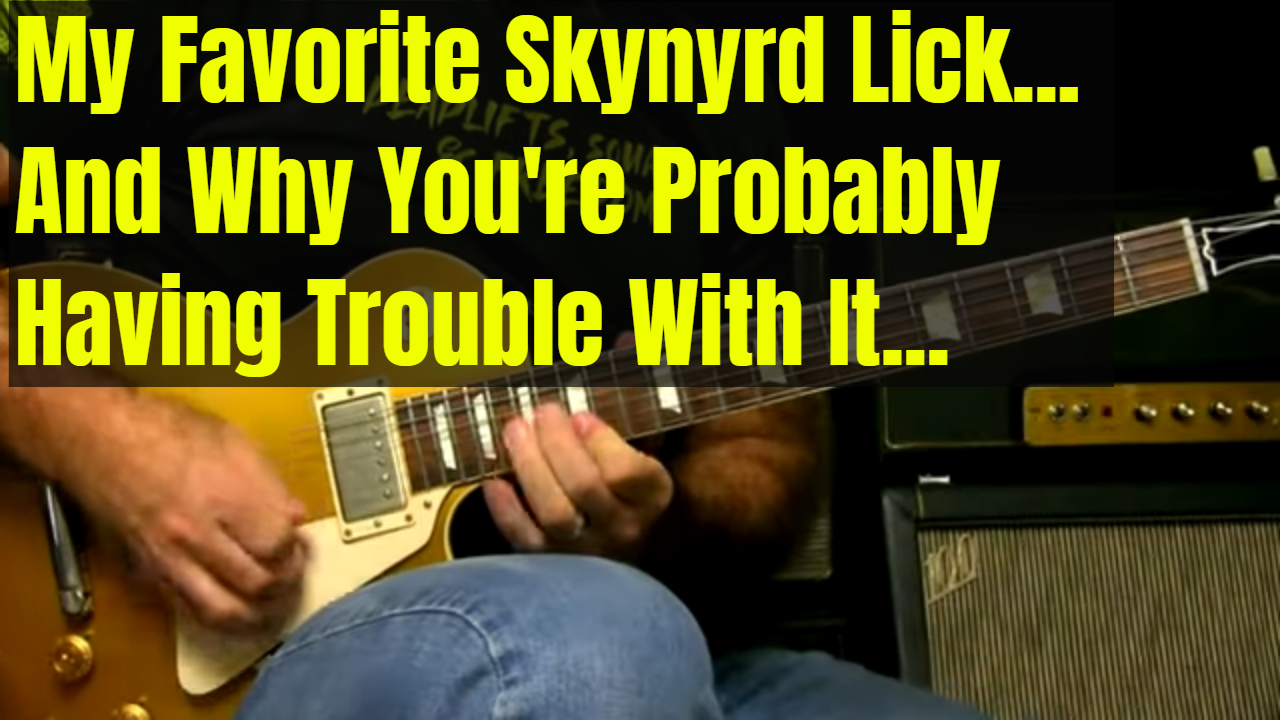 Skynyrd Style Repeating Lick