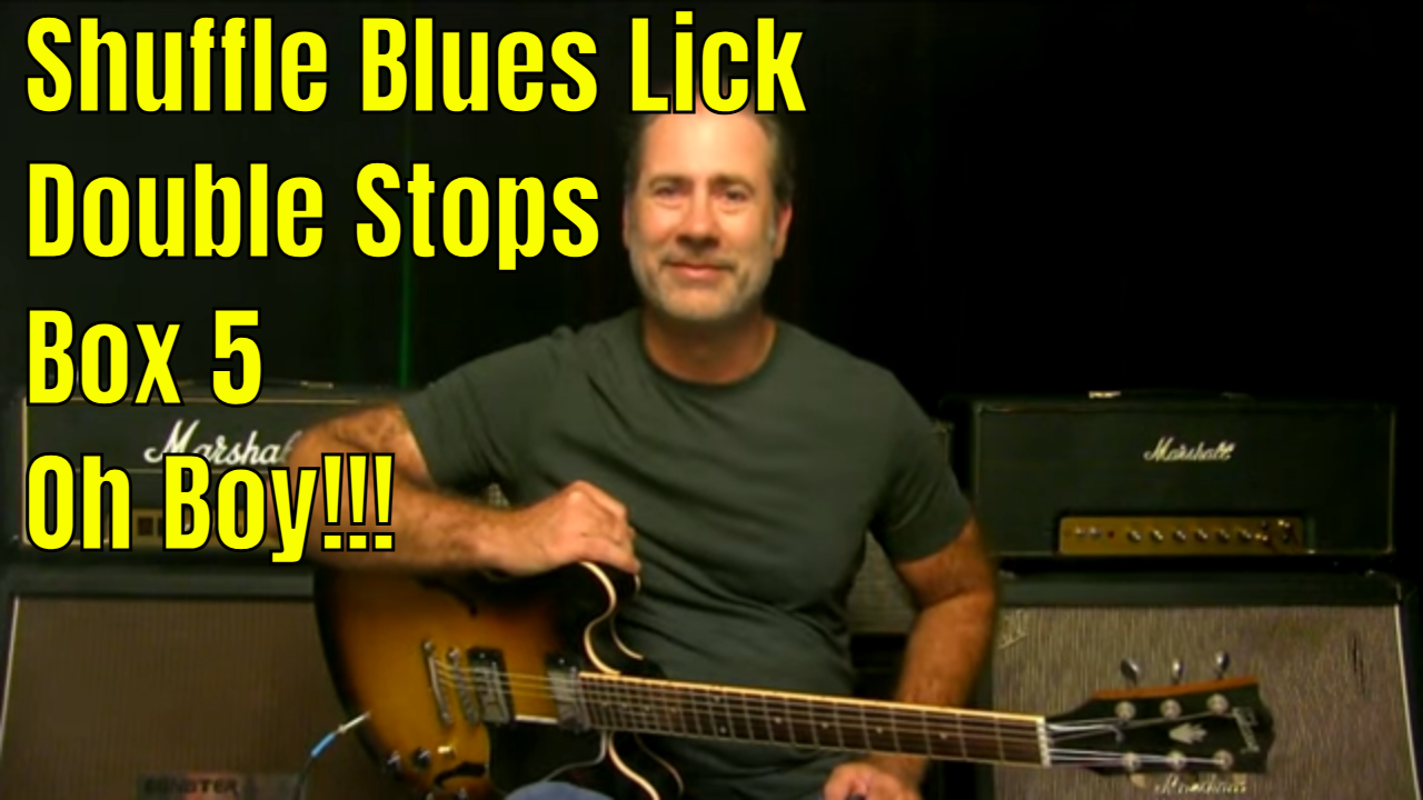 Box 5 Shuffle Blues Lick
