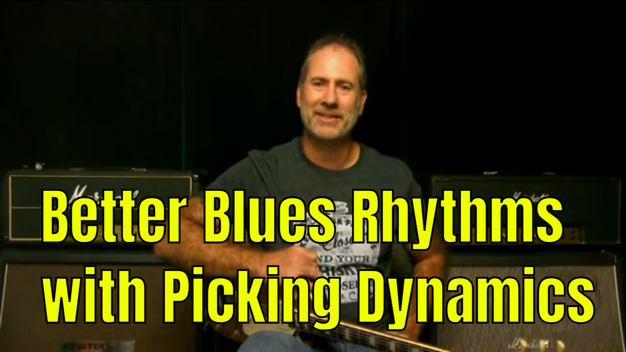 Picking Dynamics For Blues In A