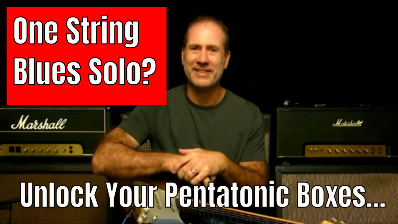 Try A One String Blues Solo