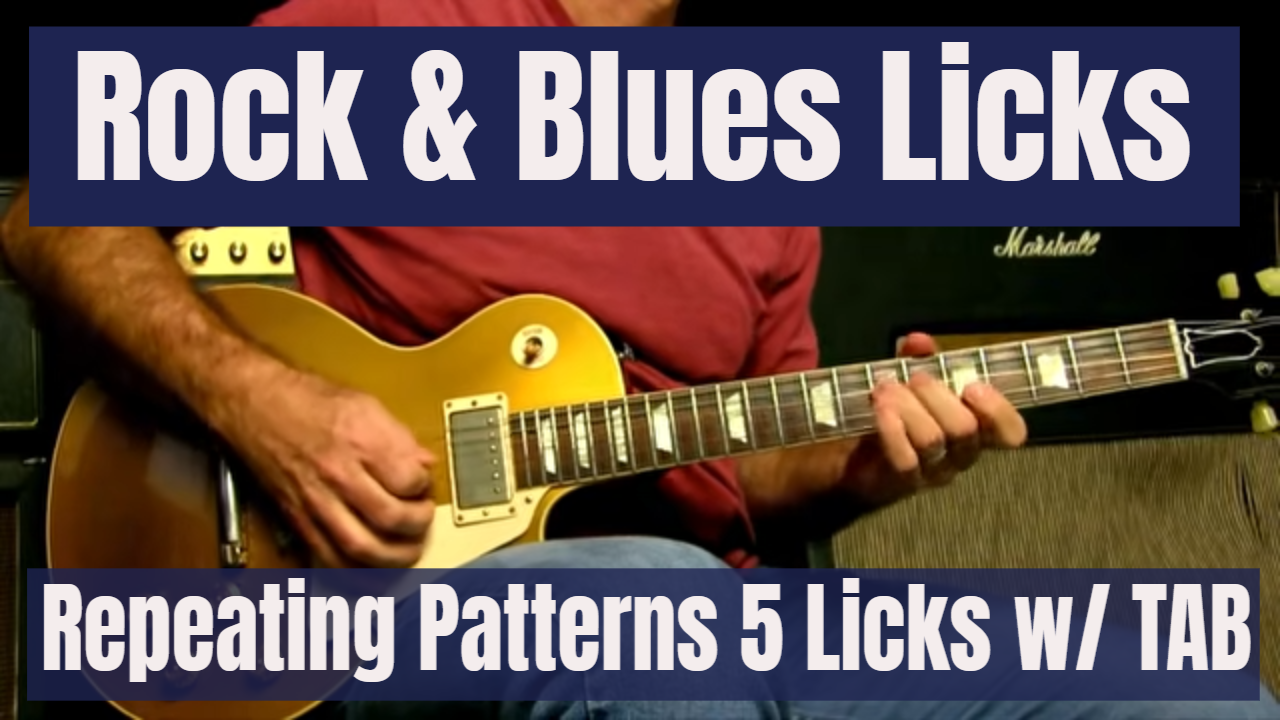 Hypnotic Blues And Rock Pattern Licks