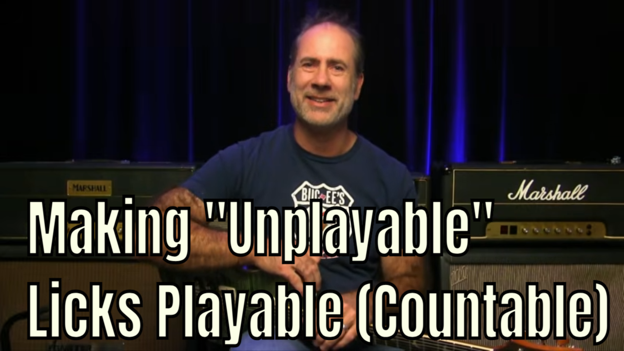 Making Unplayable Licks Playable (Countable)